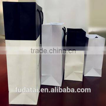 FDT customized New Year famous brand promotional gift shopping paper bag for fashion clothes