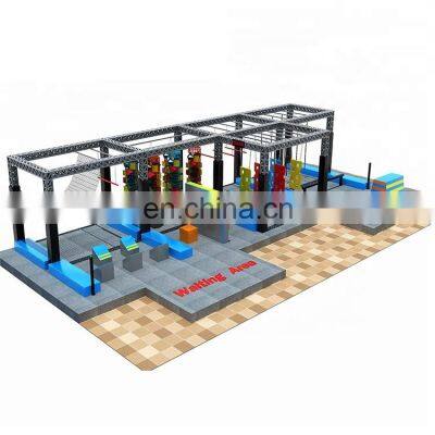 Challenge Indoor Obstacle Course Adventure American Ninja Warrior Equipment photo-3