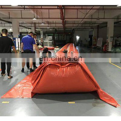 Water Filled Inflatable Tube Flood Barriers Boom Tube Residential Used in Bihar to Prevent Flood photo-5