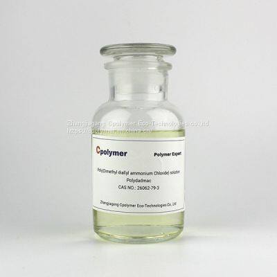 Poly (Dimethyldiallylammonium Chloride) Polydmdaac 26062-79-3 Polyquaternium-6 Polydadmac