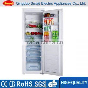 china built in home combi double door fridge