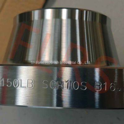 A182 F304 / 304L Raised Face Welding Neck Stainless Steel Pipe Flange SCH10S 3 Inch