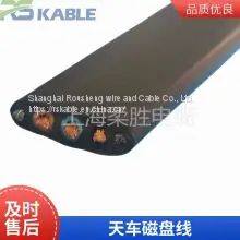 Rousheng Cable Crane Cable Crane Disk Line 2*25 2*35 With Steel Wire Support Customized Wear Resistance Anti-corrosion Anti-UV Anti-aging Anti-tensile Cold Resistance photo-2