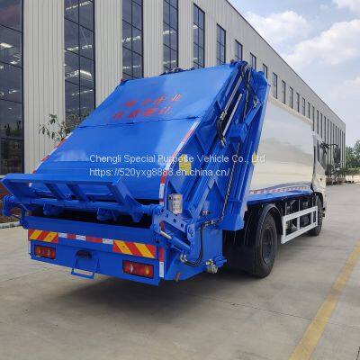 Chengli Garbage Truck Fully Compressed Garbage Truck Coupler Arm Garbage Truck Garbage Bin photo-4
