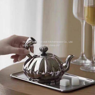 Coffee Pot Stainless Steel Coffee Jug Tea Flask Custom Tea Pot photo-2