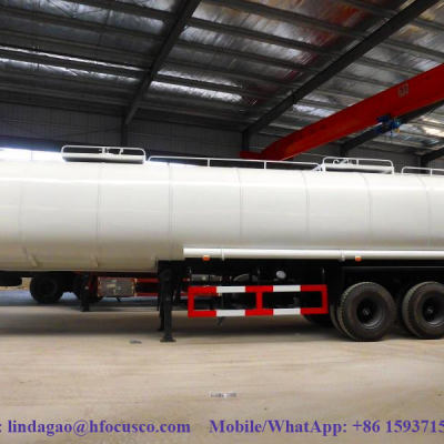 2 Axles 40M3 Carbon Steel Fuel Tank Trailers