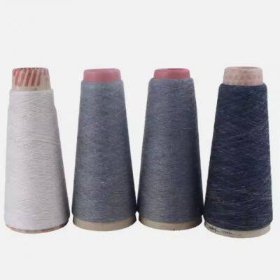 Onan grey 24/7 cotton yarn wholesale organic cotton manufacturer yarns for knitting socks fabric recycled cotton yarn