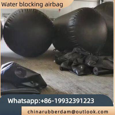 Water blocking airbag manufacturer, municipal maintenance, high-pressure pipeline sealing airbag, water blocking test, water blocking rubber sealing device