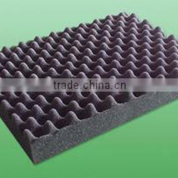 sound absorbing foam studio wall