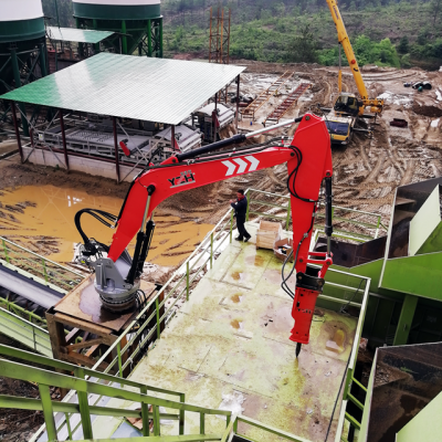 Stationary Type Pedestal Rock Breaker Boom System photo-2