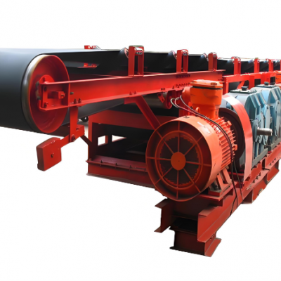 Customized Industrial Fixed Belt Conveyor DSJ65/20/2x30 for Mining, Heavy Duty Industrial Material Handling Equipment