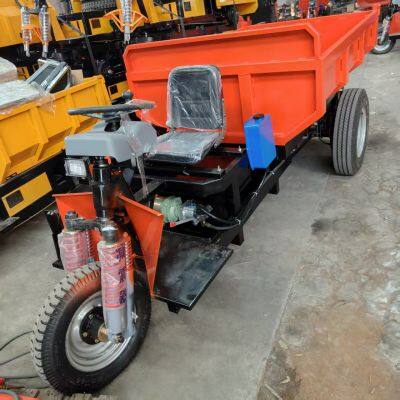 Senteng mining tricycle electric dump engineering vehicle U-shaped body