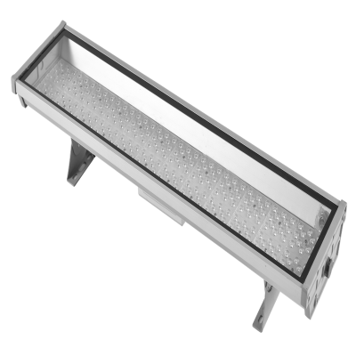 Линейный тоннельный свет с диффузным отражением, длинная полоса шириной 150 мм, светодиодный линзовый свет для наружных инженерных проектов