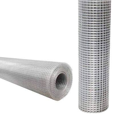 Hot Dip Galvanized Wall Cladding 4 ft 2x4mm Black Welded Wire Fencing