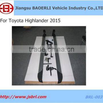 New arrival, running board bar for Toyota Highlander 2015