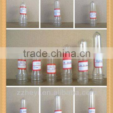 transparent plastic preform used for mineral water