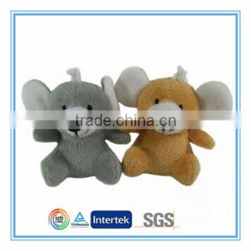 Cheap plush toy stuffed mouse keyring