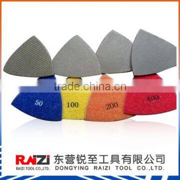 Triangle Electroplated Flexible Wet Polishing pad