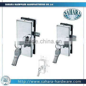 FT-70 GAOYAO SAHARA sliding glass door lock, sliding glass door key locks, glass door patch fitting lock