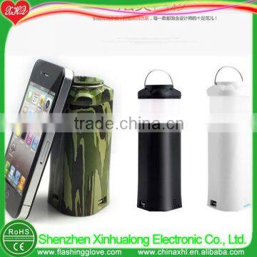 Waterproof LED torch light portable power bank
