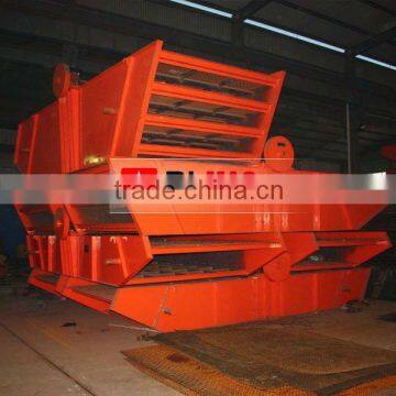 Large capacity and high efficiency vibrating separator screen