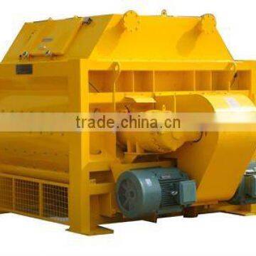 JS series twin shaft concrete mixer