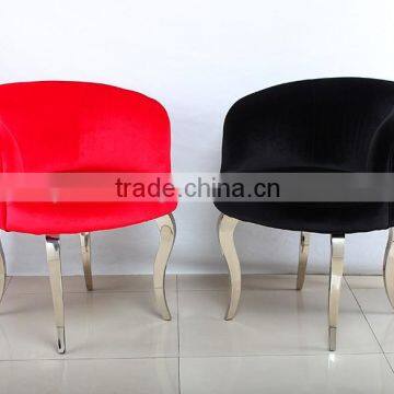 Stainless Steel Round Hotel Chair photo-3