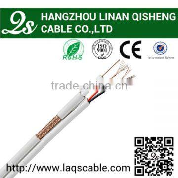 Qisheng cable cctv camera with cat6 cable CE ISO RoHS ETL SGS approved factory outlet