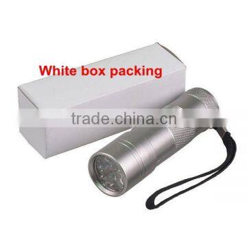 Hot Sellers Aluminum 390~395nm Pets UV Blacklight Flashlight photo-6