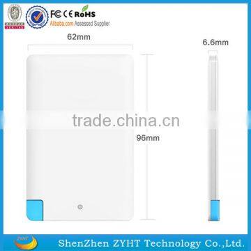 Hot Selling Power Bank Customized Any Logo Printing Colorful Card Style Power Banks Quality Choice photo-2