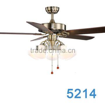 Latest Vintage Style Europe Design Ceiling Fan Outdoor With Light