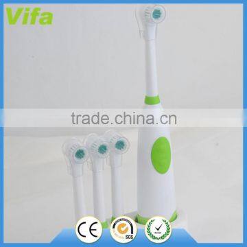 Waterproof Electric Toothbrush with 4 Replace brush heads