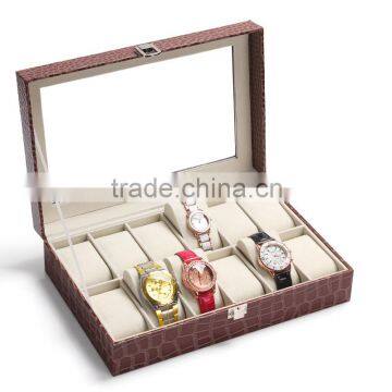 C101 ANPHY Leatherette High Quality Watch Display Box 12 Units photo-3