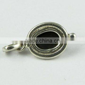 Artisan Black Star 925 Sterling Silver Pendant, Gemstone Silver Jewelry, Handmade Silver Jewelry photo-5