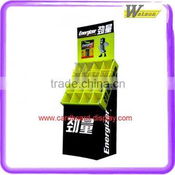 Retail Bookshop Children Textbooks POP Cardboard Corrugated Cells Floor Display Shelf photo-4