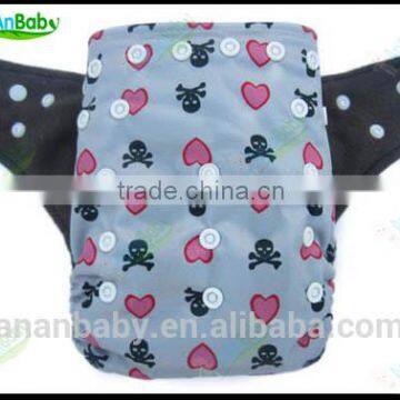 wholesale Reusable Diaper Bamboo Charcoal Cloth Diapers Made in China