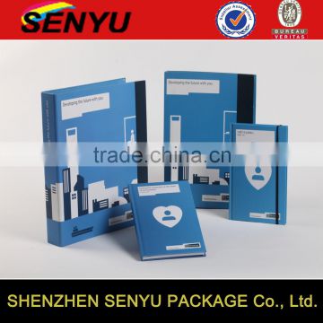 SENYU hot sale note book paper box packagings