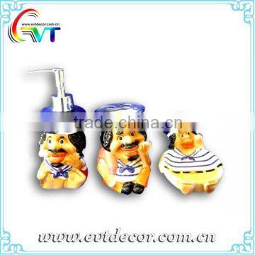 New Porcelain Bathroom Set