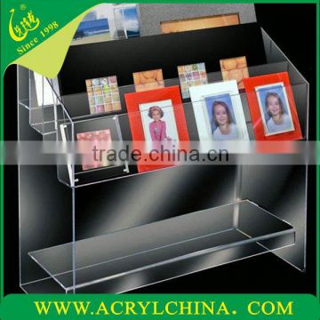 2015 acrylic rack for displaying brochure or card