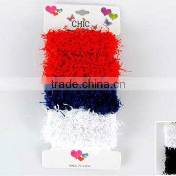 Fashion knit elastic scrunchie