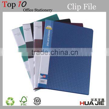 Office stationery customized logo All kinds of plastic file folder