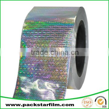 manufacture custom water resistant transparent holographic foil