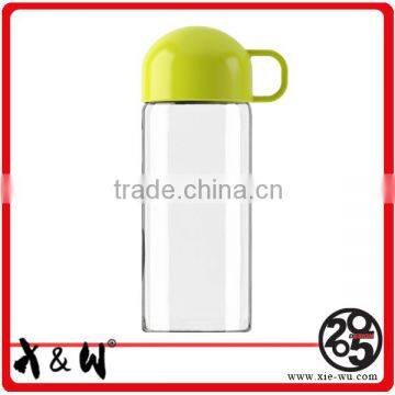 hot sale new design travel borosilicate glass feeding bottle