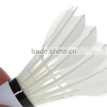 Training Head Cheap Aeroplane Shuttlecock Goose Feather Badminton photo-2