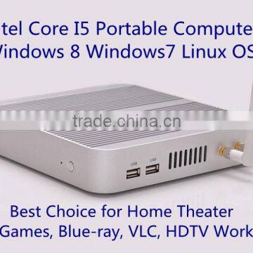 Win 8 Computer with Tiny Size Intel Core i5 CPU HD4000 Graphics High End PC