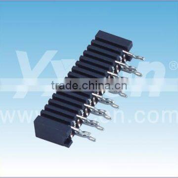 UL certificate 1.0mm pitch straight double connection FPC connector