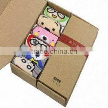 Cartoon socks with cute design