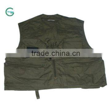 bodywarmer padded vest for fishing