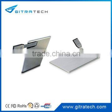 Metal 4GB Business Card USB Flash Drive photo-5