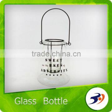 Glass Candle Holder Glass Bottle